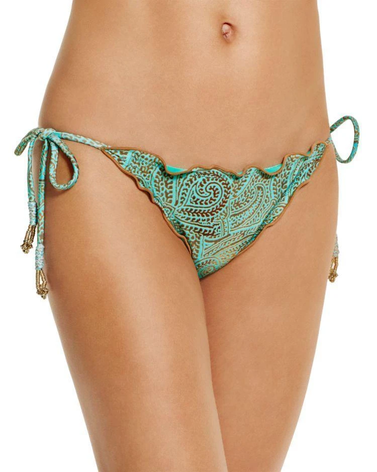 商品Vix Swimwear|Indian Ripple Tie Bikini Bottom ,价格¥836,第1张图片