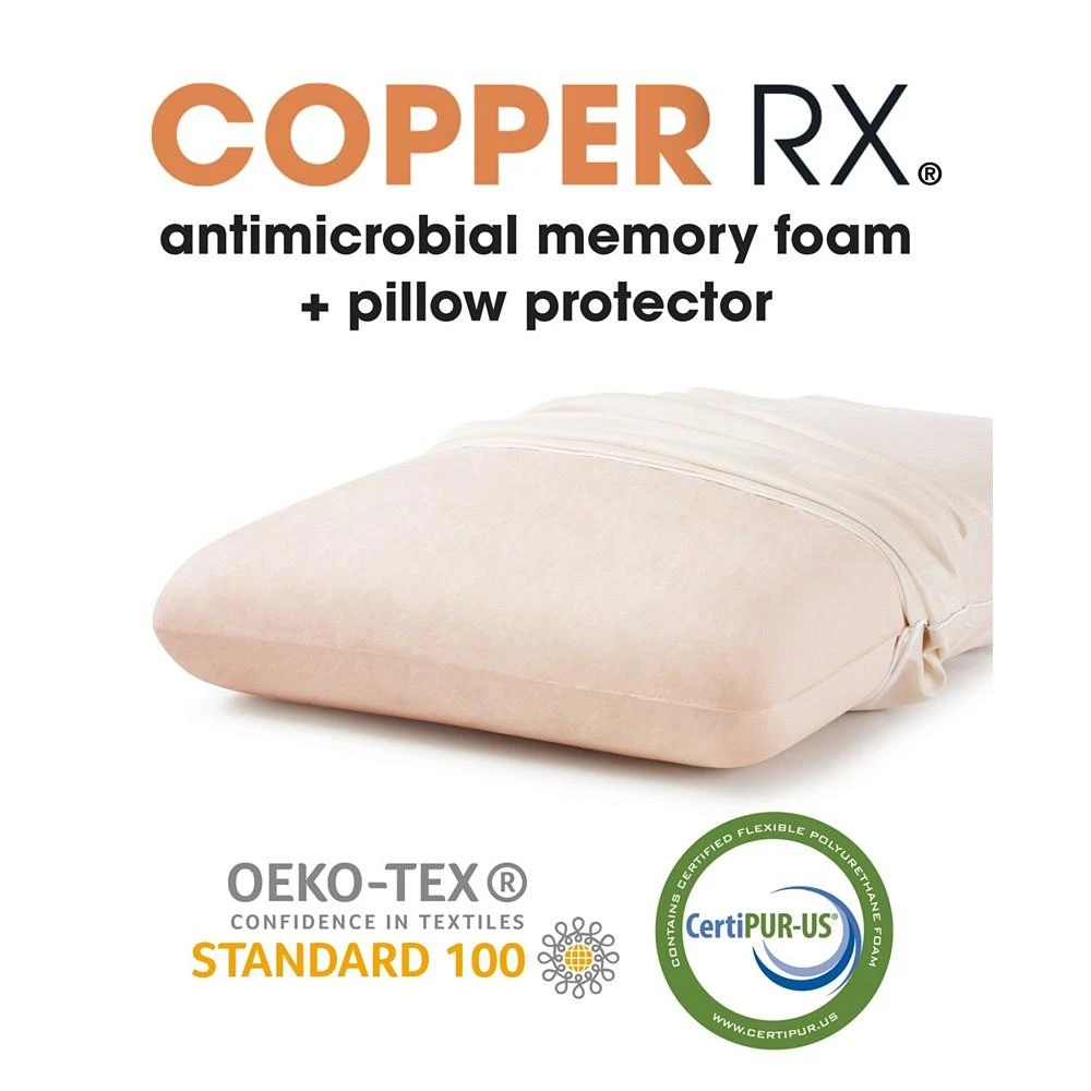 商品Dream Serenity|CopperRX Memory Foam Jumbo Pillow,价格¥561,第5张图片详细描述