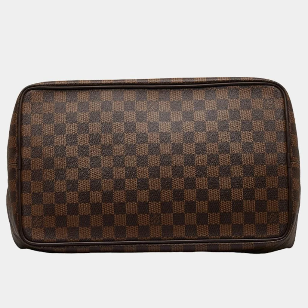 商品[二手商品] Louis Vuitton|Louis Vuitton Brown Canvas Damier Ebene Greenwich PM Satchel Bag ,价格¥9689,第5张图片详细描述