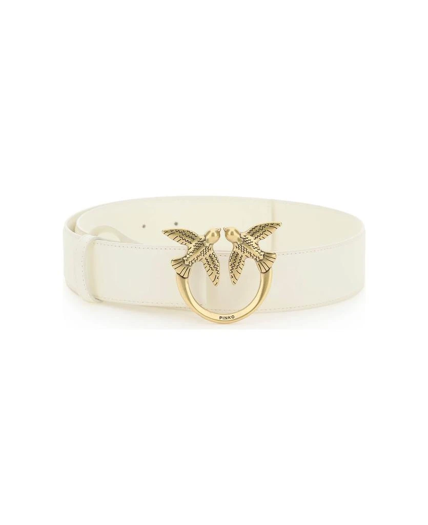 商品PINKO|Love Birds Leather Belt,价格¥779,第1张图片