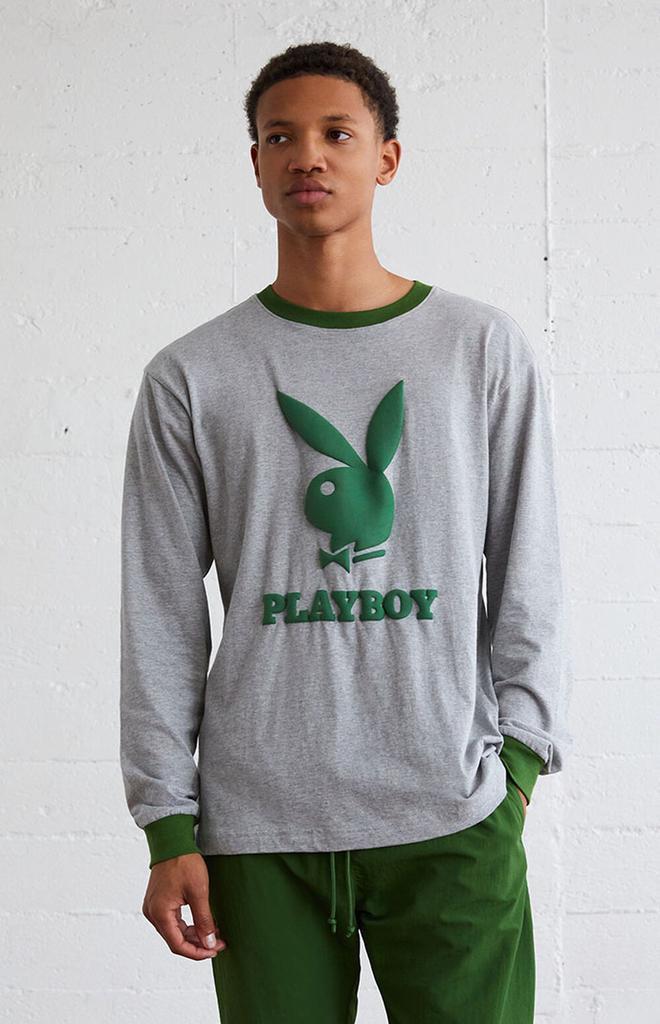 商品Playboy|By PacSun Contrast Long Sleeve T-Shirt,价格¥225,第4张图片详细描述