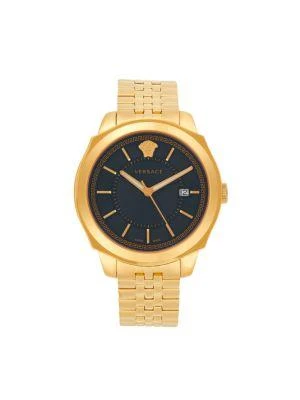 商品Versace|42MM IP Gold Stainless Steel Bracelet Watch,价格¥6337,第1张图片