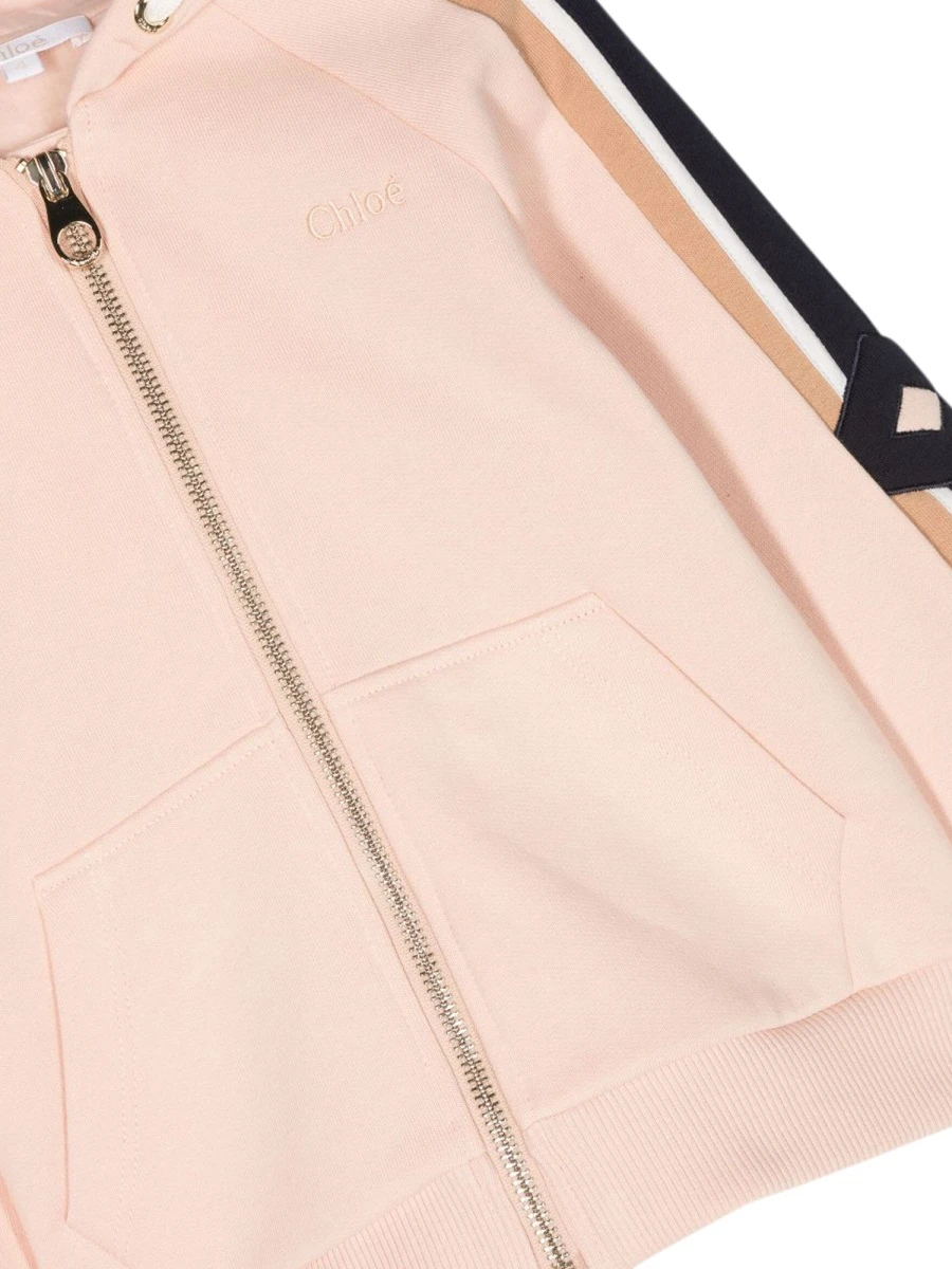 商品Chloé|Chloé 女童卫衣 C15E13K45K 粉红色,价格¥1205,第4张图片详细描述