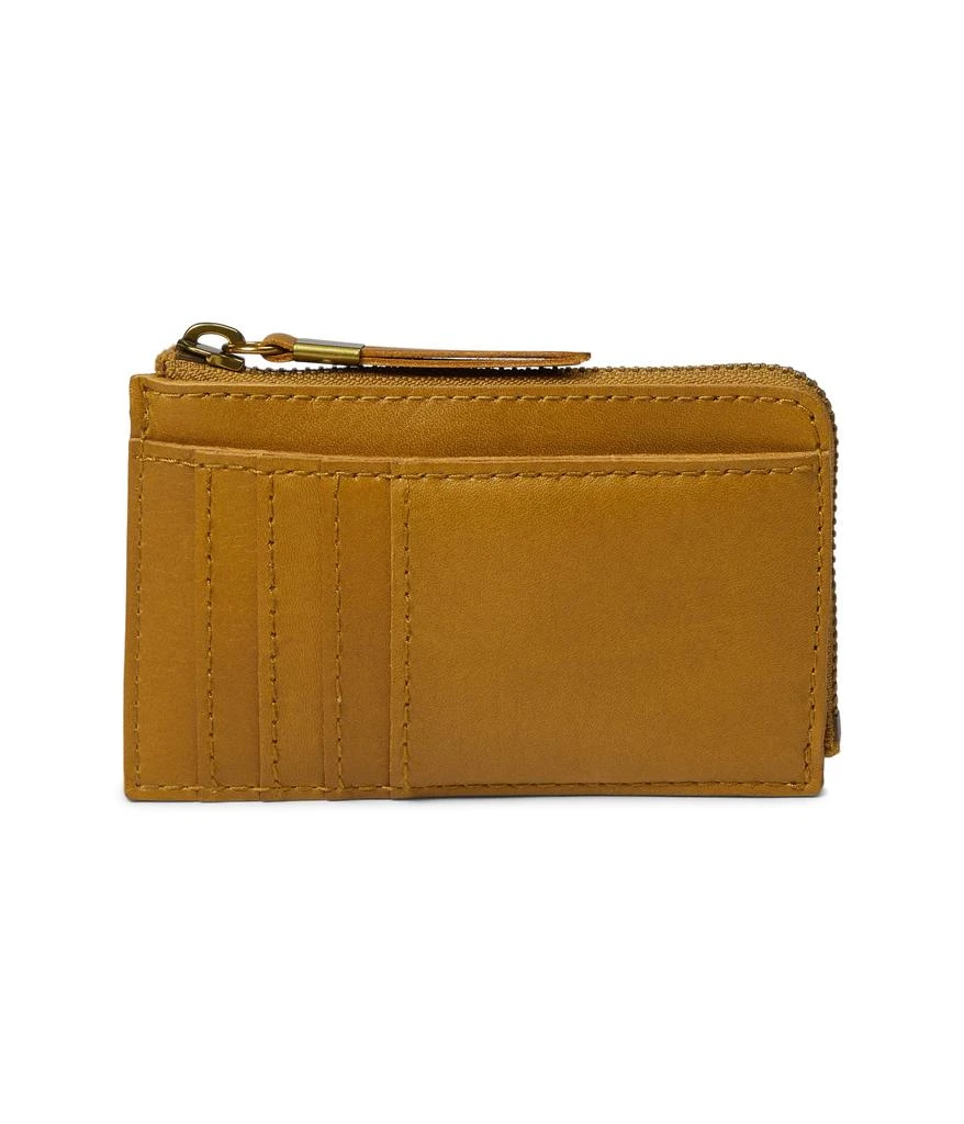商品Madewell|Leather Zip Card Case Wallet,价格¥319,第1张图片