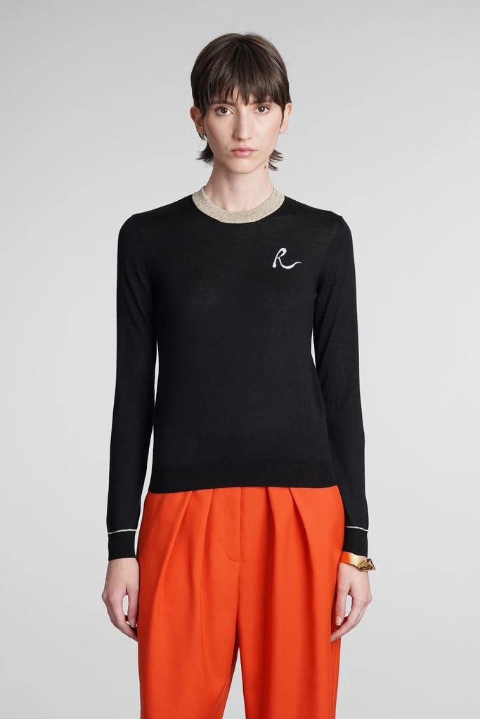 商品ROCHAS|Rochas Knitwear In Black Cashmere,价格¥5388,第1张图片