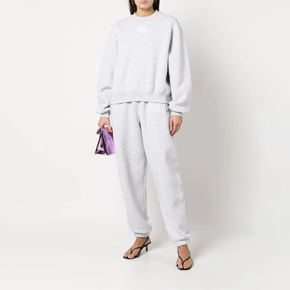 ALEXANDER WANG 浅灰色女士卫衣/帽衫 4CC3221360-050 商品