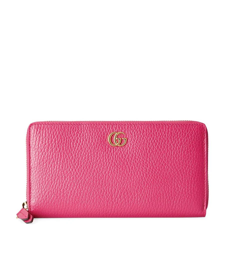 商品Gucci|Leather GG Marmont Wallet,价格¥4795,第1张图片