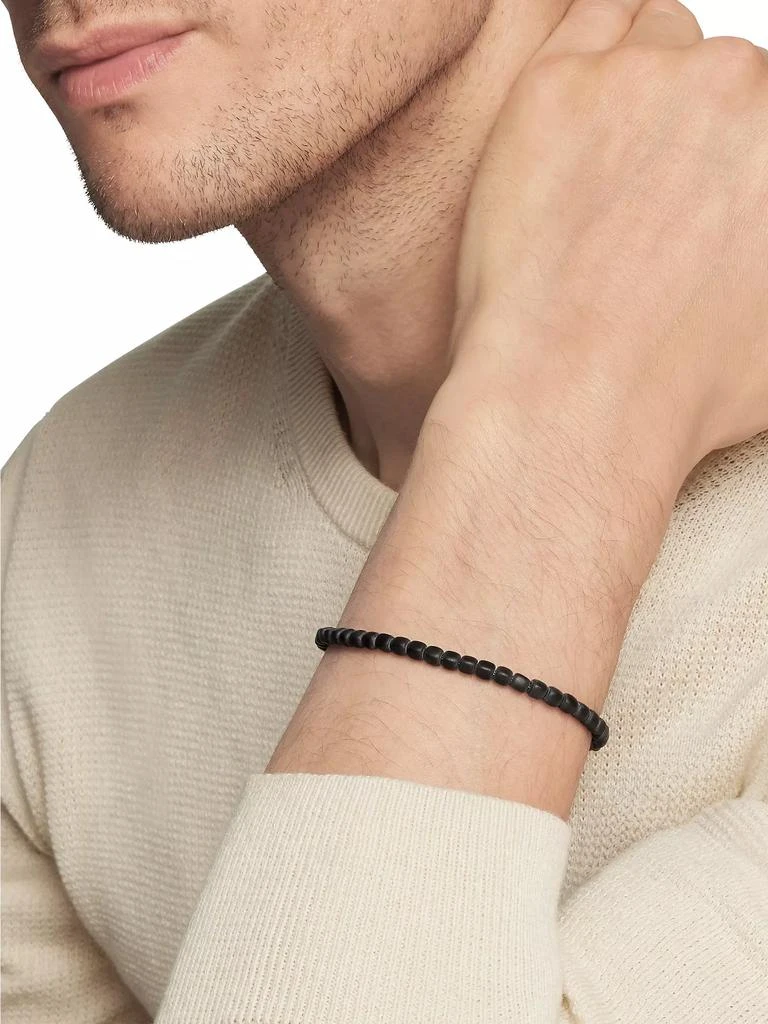 商品David Yurman|Spiritual Beads Cushion Bracelet in Sterling Silver,价格¥3171,第3张图片详细描述