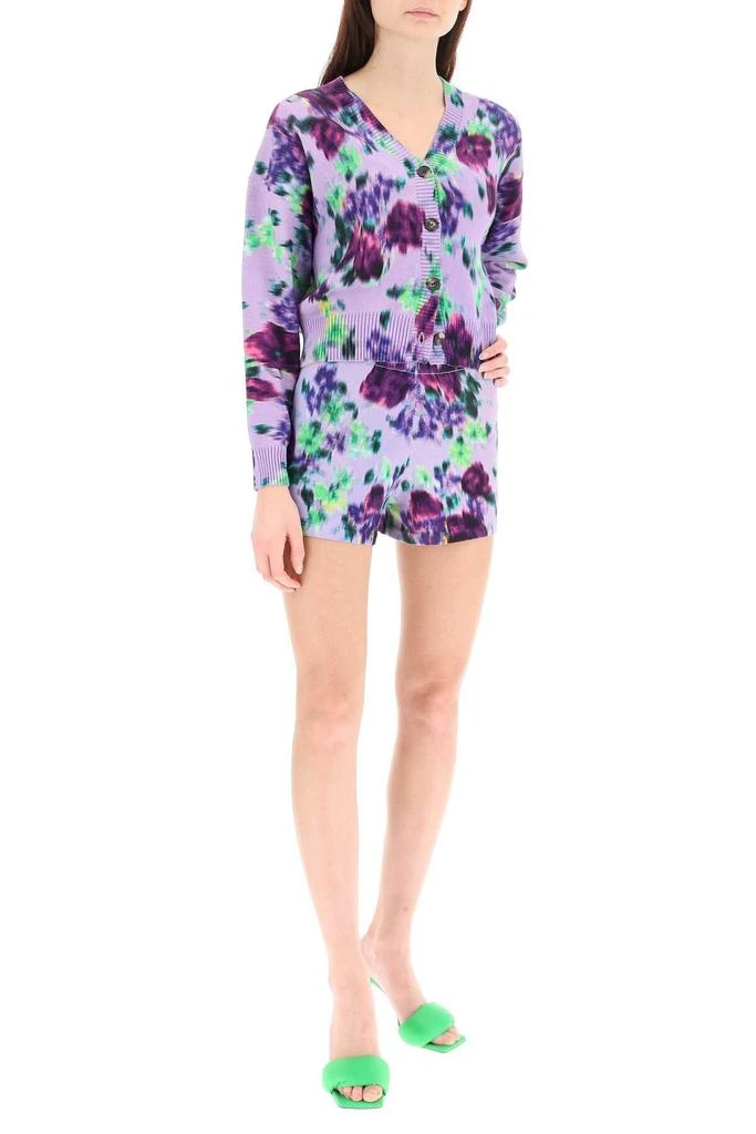 商品Kenzo|BLURRED FLORAL PRINT CARDIGAN,价格¥1492,第2张图片详细描述