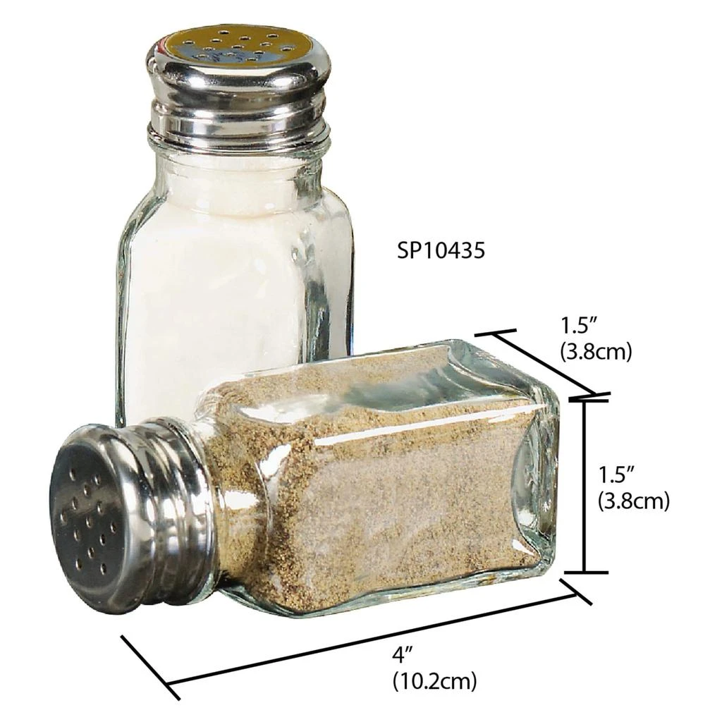 商品Home Basics|Home Basics 2 Piece Salt and Pepper Set,价格¥103,第2张图片详细描述