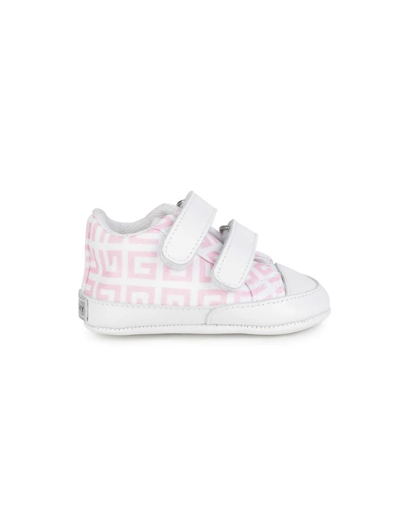商品Givenchy|Givenchy White And Pink 4g Patterned Sneakers,价格¥1239,第2张图片详细描述