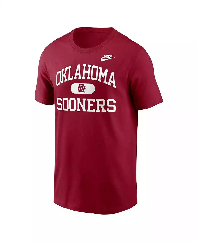 商品NIKE|Men's Crimson Oklahoma Sooners Legacy Alma Mater T-Shirt,价格¥261,第3张图片详细描述