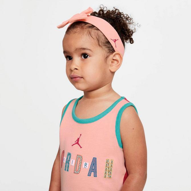 Girls' Infant Jordan BFF Romper and Headband Set (12M - 24M)商品第4张图片规格展示