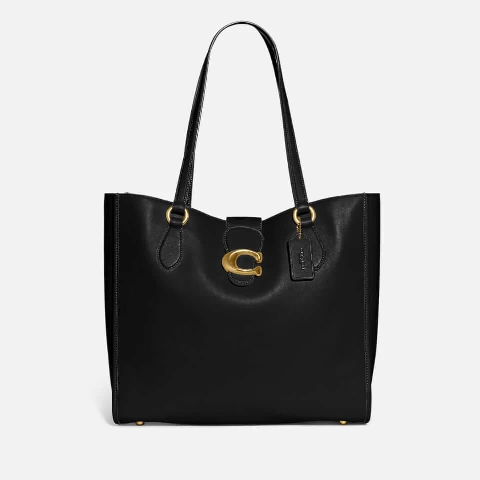 商品Coach|Coach Women's Theo Tote Bag - Black,价格¥2907,第1张图片