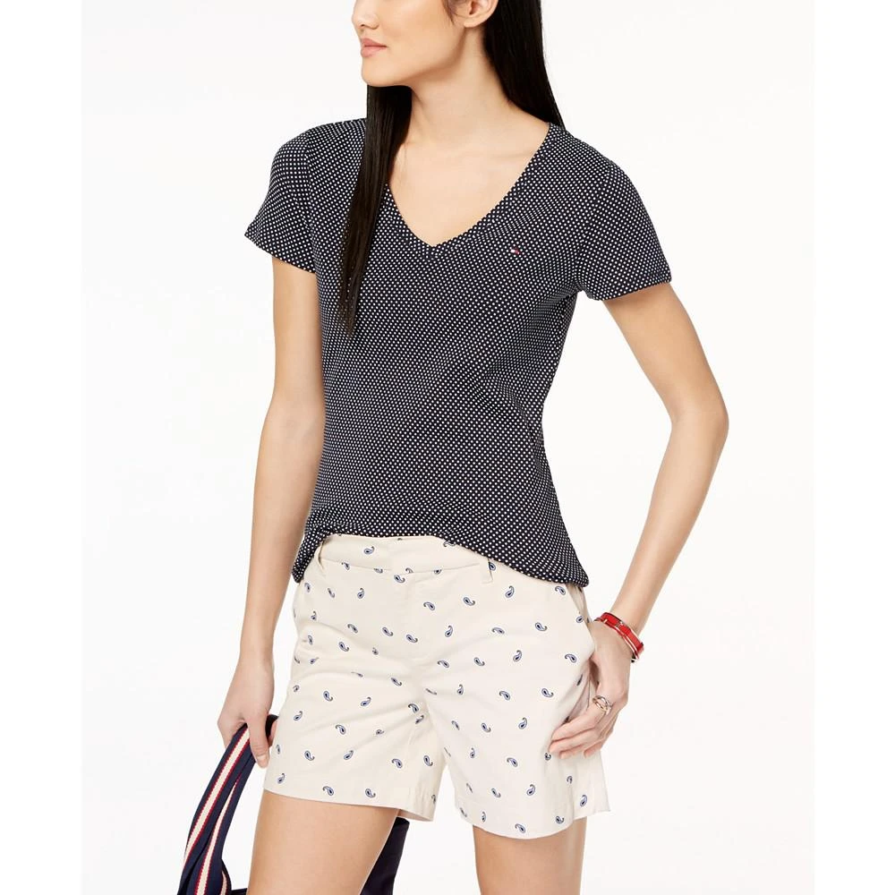 商品Tommy Hilfiger|Cotton Printed T-Shirt, Created for Macy's,价格¥109,第1张图片