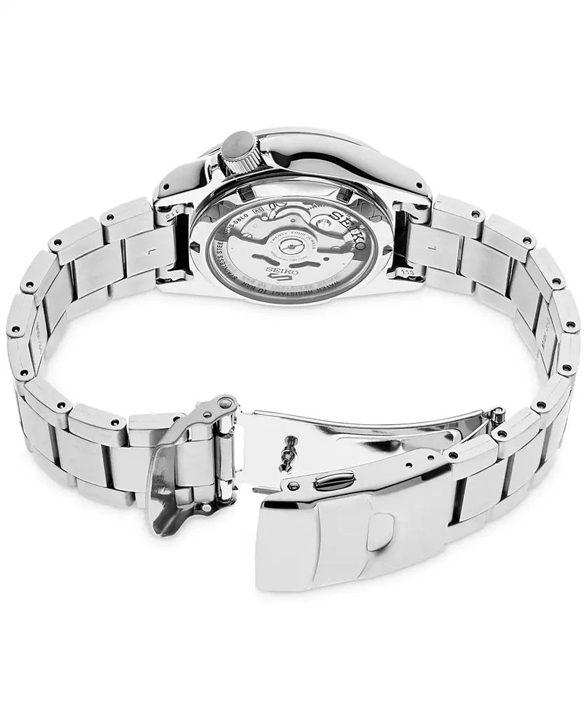商品Seiko|Men's Automatic 5 Sports Stainless Steel Bracelet Watch 43mm,价格¥2196,第3张图片详细描述