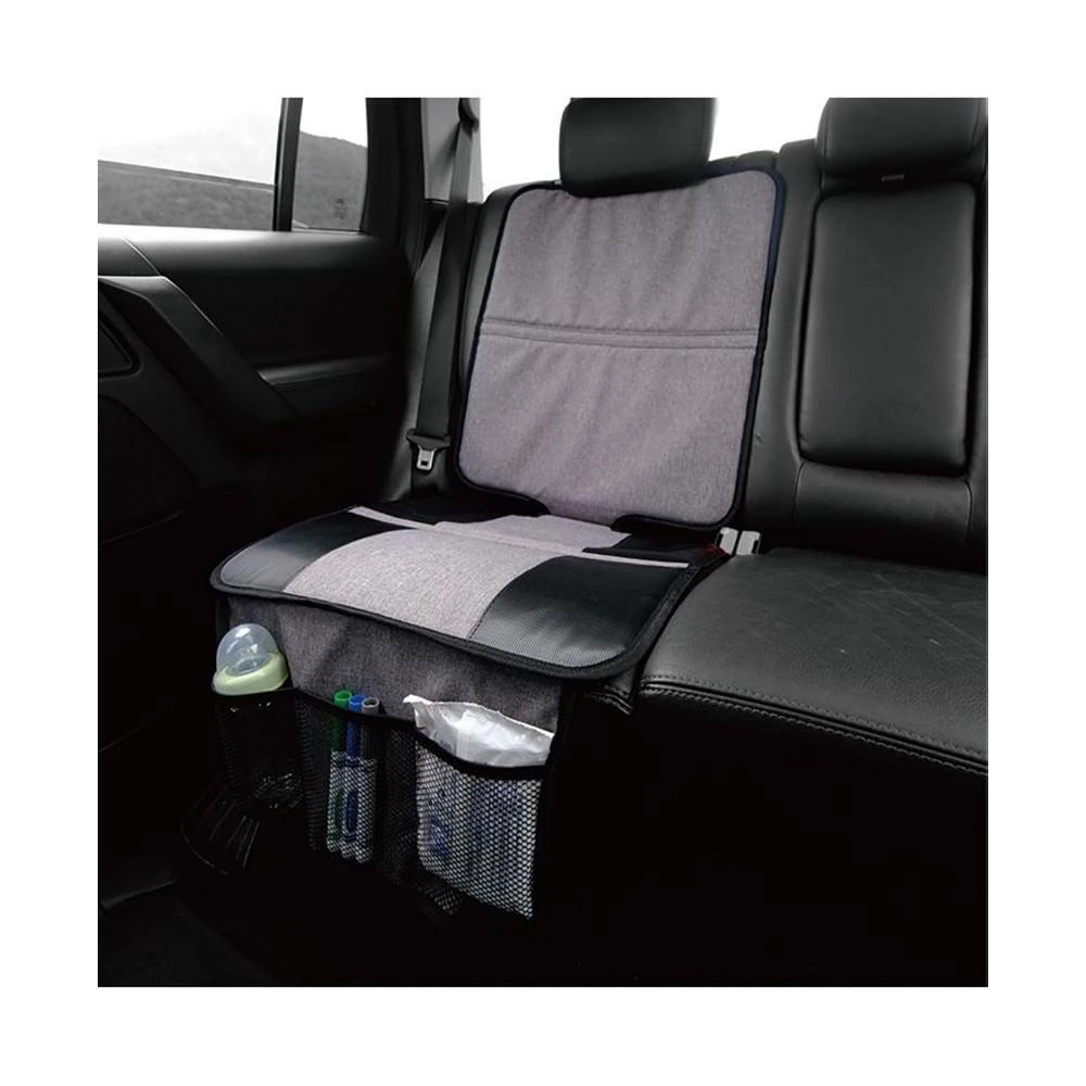 商品Joybi|Black and Gray Child Seat Protection Mat, Protective Cover for Car Seats,价格¥173,第3张图片详细描述