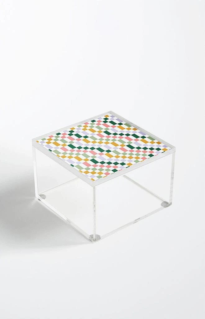 商品DENY Designs|Ninola Design Nostalgic Squares Acrylic Box,价格¥241,第1张图片