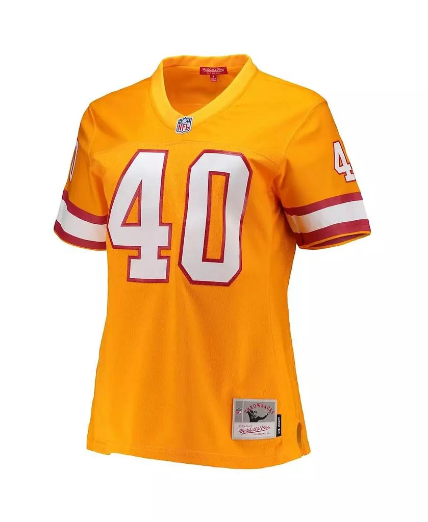 商品Mitchell & Ness|Women's Mike Alstott Orange Tampa Bay Buccaneers Legacy Replica Player Jersey,价格¥750,第3张图片详细描述