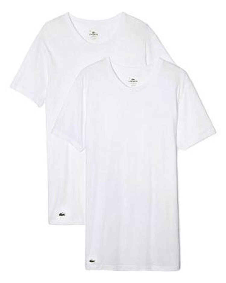 商品Lacoste|Stretch Cotton Crewneck Tee, Pack of 2  ,价格¥123,第2张图片详细描述