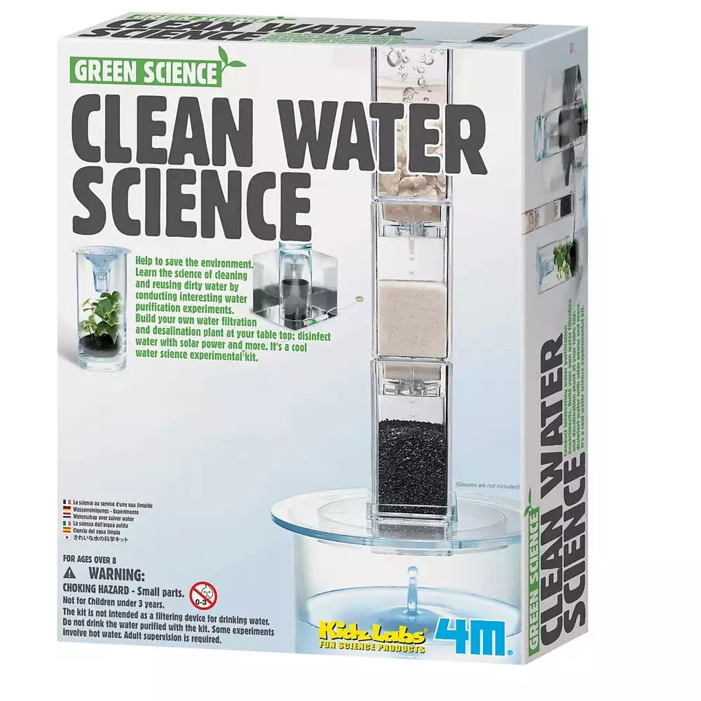 商品Redbox|4M Green Science Clean Water Science Kit,价格¥113,第2张图片详细描述