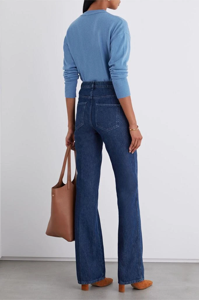 商品IRIS & INK|Carole high-rise straight-leg jeans,价格¥1302,第4张图片详细描述