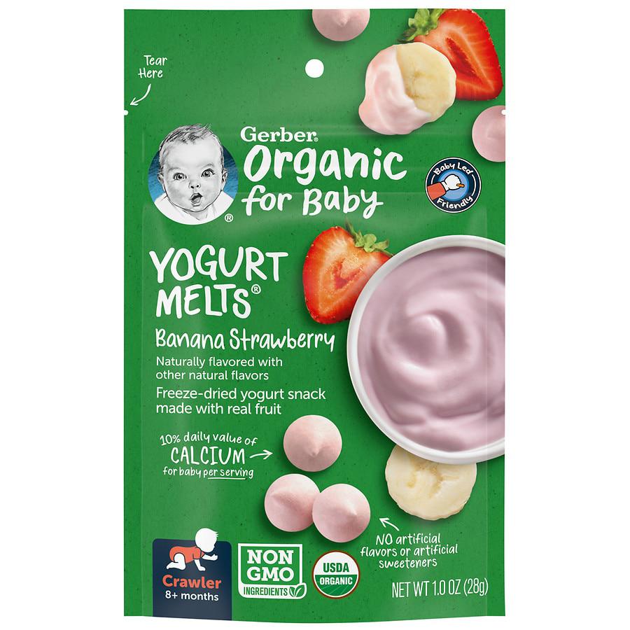 有机酸奶溶豆 草莓香蕉口味商品第1张图片规格展示