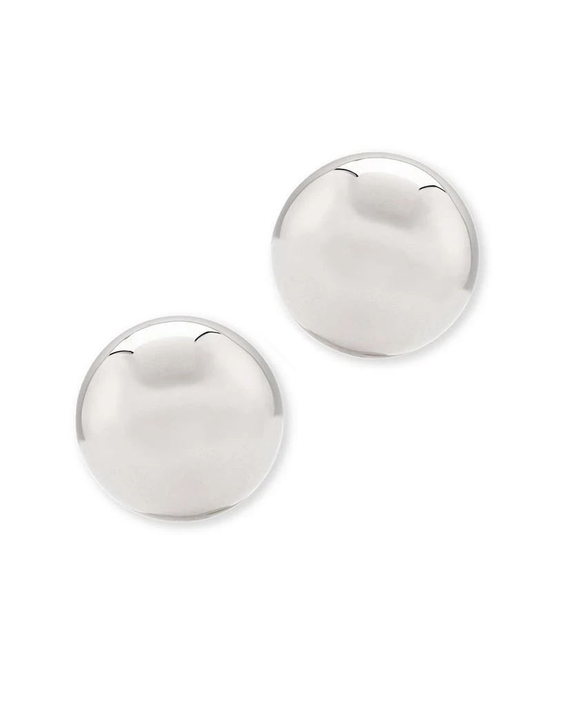 商品Bloomingdale's|Small Ball Stud Earrings in 14K White Gold,价格¥1395,第1张图片