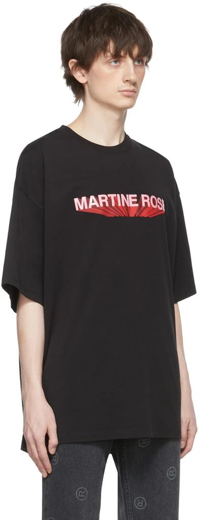 商品Martine Rose|Black Cotton T-Shirt,价格¥810,第4张图片详细描述