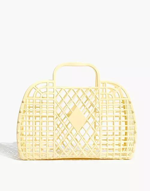商品Madewell|Sun Jellies Retro Basket Tote,价格¥217,第1张图片