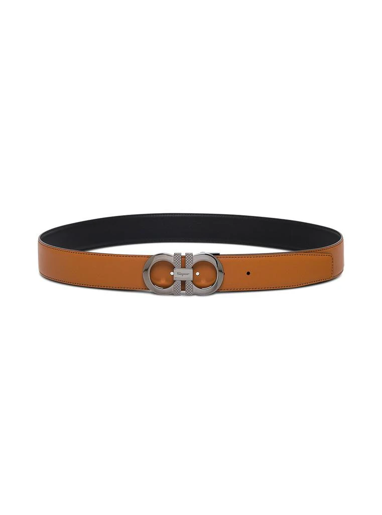 商品Salvatore Ferragamo|Ferragamo Reversible Gancini Buckle Belt,价格¥2983,第2张图片详细描述