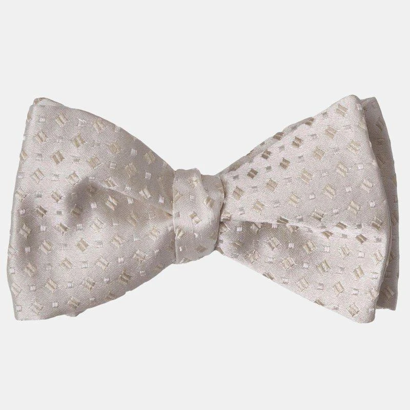 商品Elizabetta|Bellini Silk Bow Tie Champagne,价格¥739,第1张图片