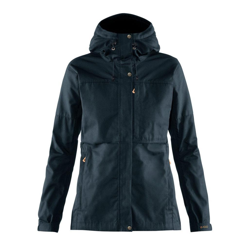 商品Fjällräven|Fjallraven Womens Kaipak Jacket Dark Navy,价格¥2128,第1张图片