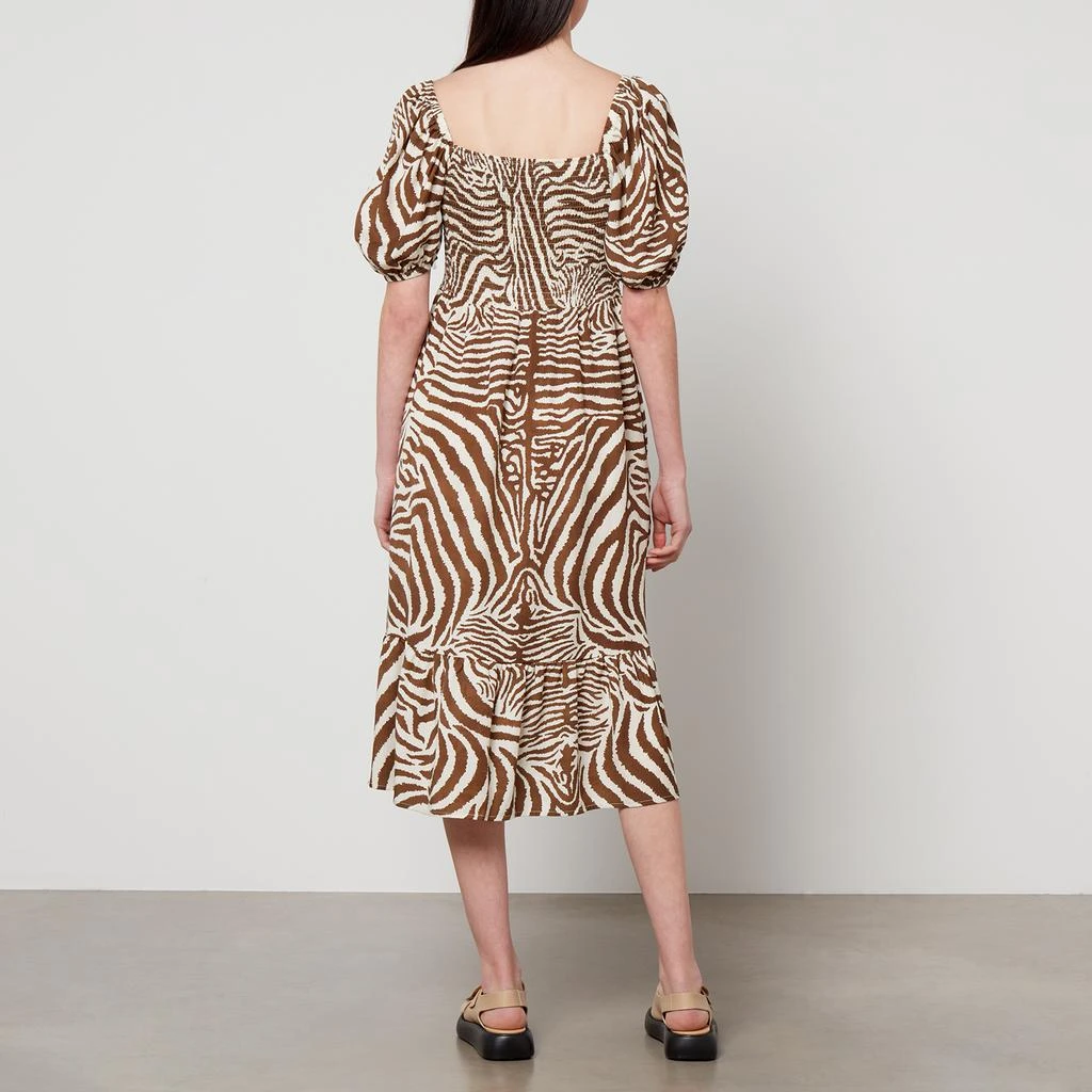 商品Barbour|Barbour X House of Hackney Martello Zebra-Print Lyocell Dress,价格¥231,第2张图片详细描述