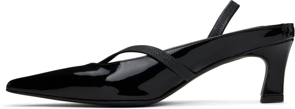 商品Justine Clenquet|Black Sofia Slingback Heels,价格¥1939,第3张图片详细描述