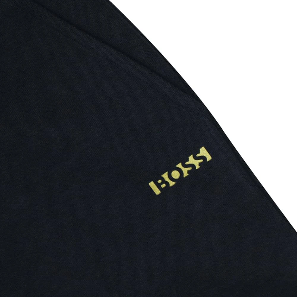 商品Hugo Boss|Navy & Gold Logo Bermuda Shorts,价格¥299,第2张图片详细描述