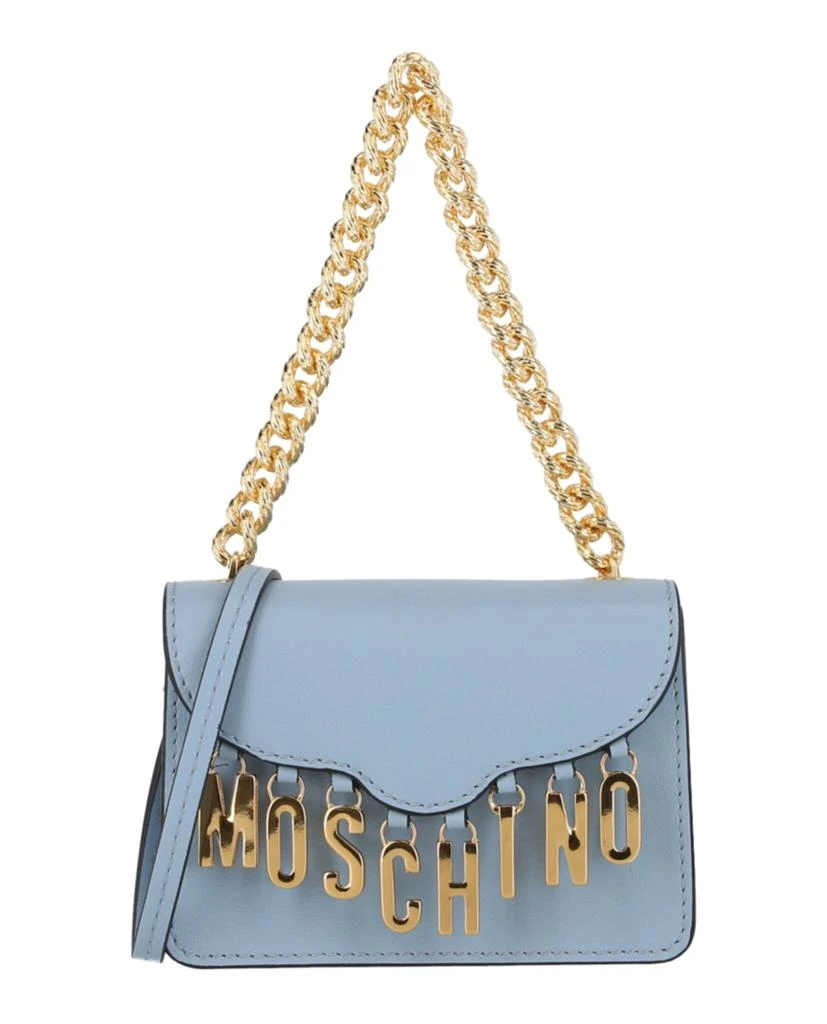 商品Moschino|Logo Charm Mini Shoulder Bag,价格¥3159,第1张图片