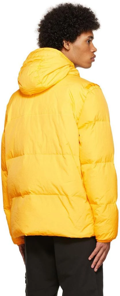 商品Stone Island|Yellow Crinkle Rep Down Jacket,价格¥4023,第3张图片详细描述