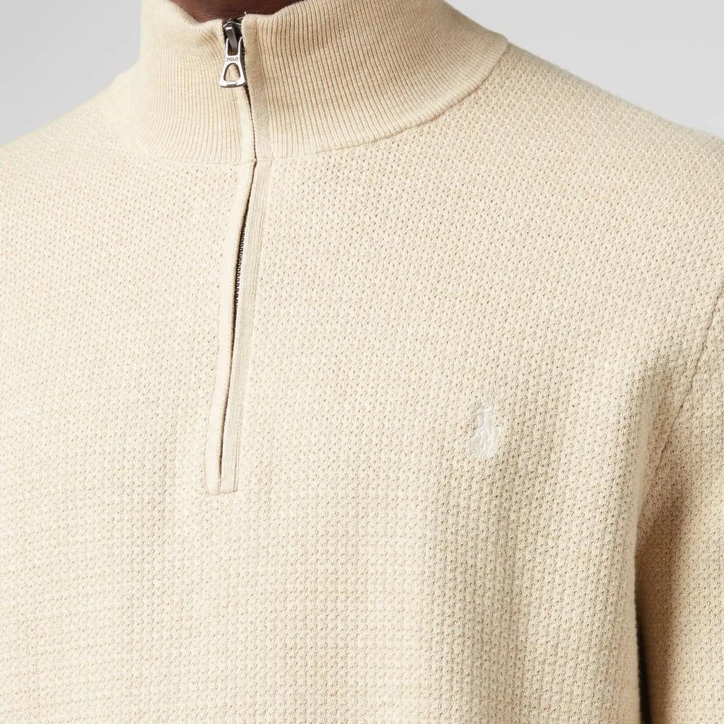 商品Ralph Lauren|Polo Ralph Lauren Men's Quarter-Zip Knit Jumper,价格¥881,第4张图片详细描述