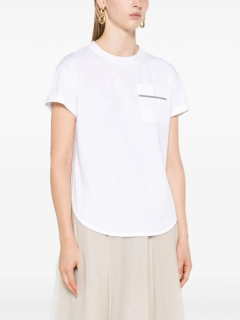 商品Brunello Cucinelli|Women's T-Shirts And Polos,价格¥3768,第5张图片详细描述