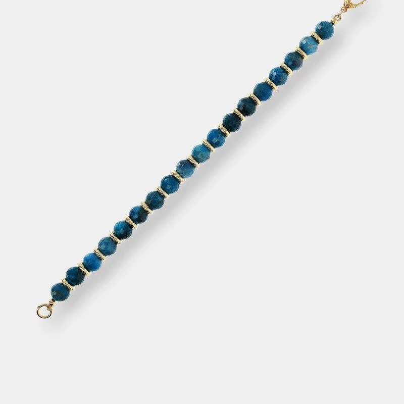 商品Etrusca Gioielli|Colour Gemstone Bracelet size 7.25" Apatite,价格¥1050,第2张图片详细描述