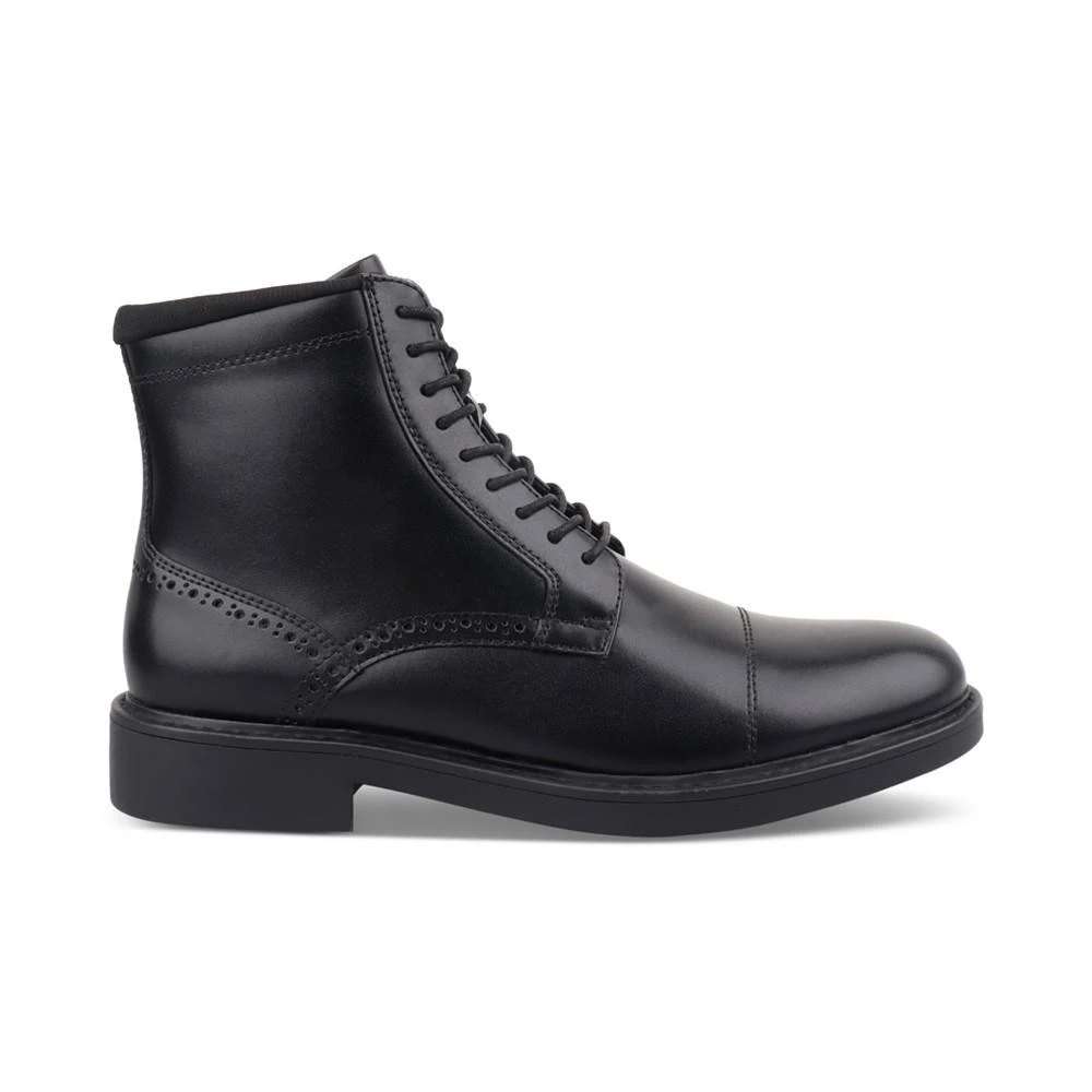 商品Alfani|Men's Elroy Lace-Up Cap-Toe Boots, Created for Macy's,价格¥421,第2张图片详细描述