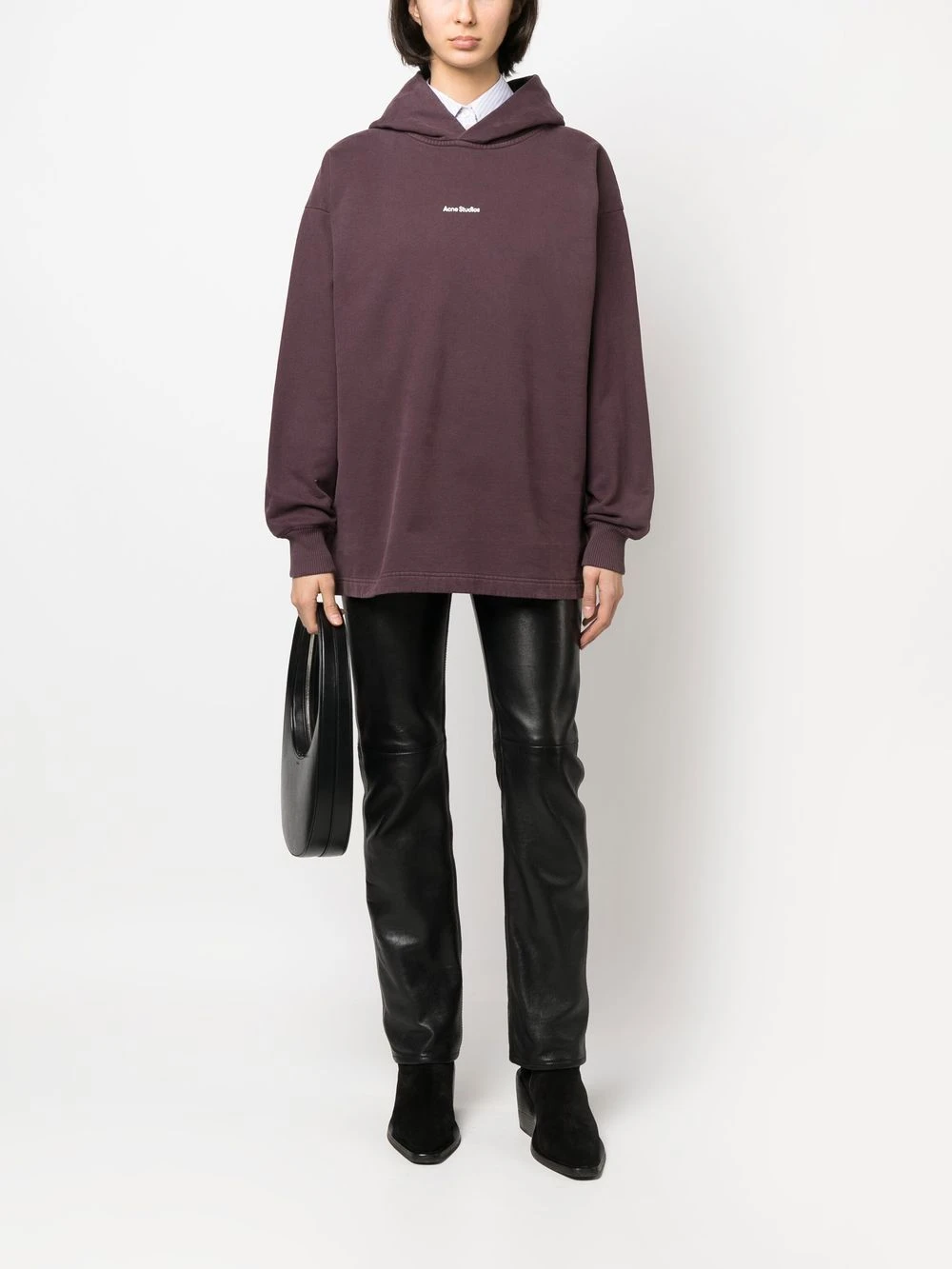 商品【预售7天】 Acne Studios|Acne Studios 女士卫衣 AI0083AD6 紫色,价格¥2123,第5张图片详细描述