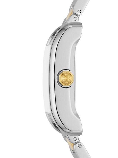 商品Tory Burch|Eleanor Two-Tone Stainless Steel Watch,价格¥2389,第6张图片详细描述