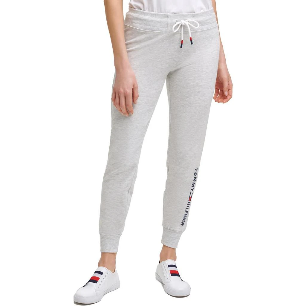 商品Tommy Hilfiger|Tommy Hilfiger Sport Womens Logo Ribbed Trim Jogger Pants,价格¥86,第1张图片