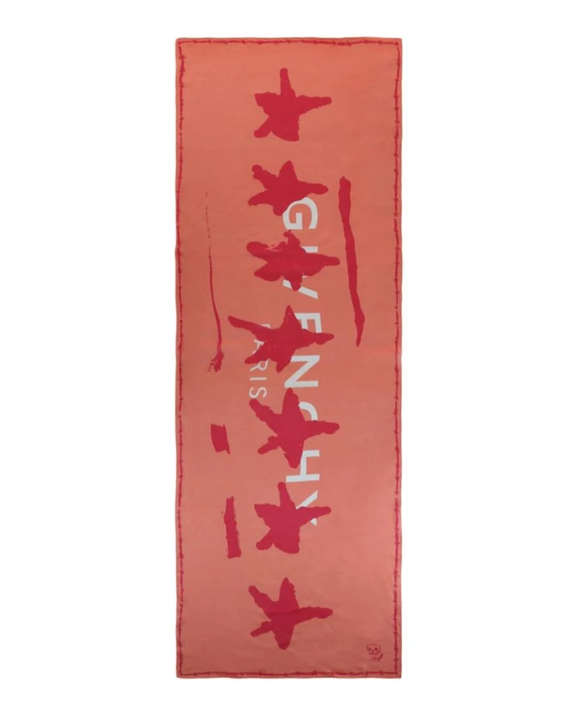 商品Givenchy|New Artwork Print Scarf,价格¥979,第1张图片