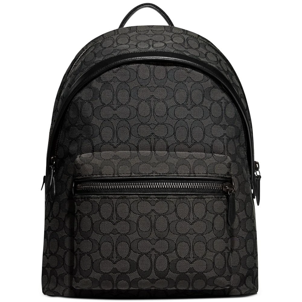 商品Coach|Charter Signature Jacquard Backpack,价格¥3627,第1张图片