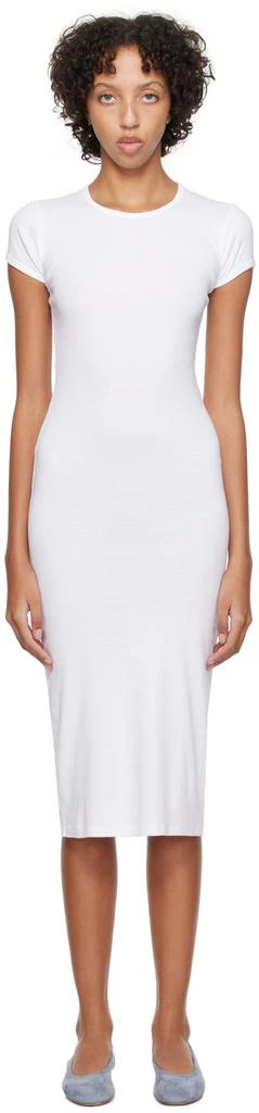 商品Gil Rodriguez|White Bellevue Midi Dress,价格¥661,第1张图片