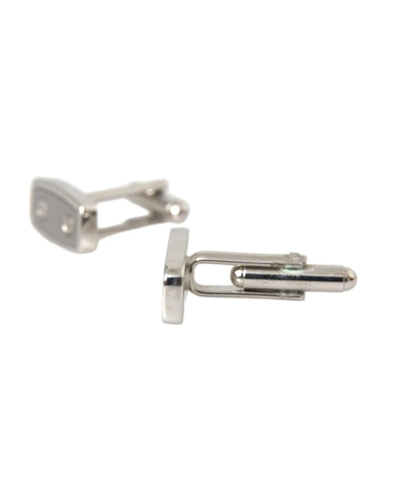 商品Dolce & Gabbana|Dolce & Gabbana Silver Plated Metal Brass Pin Men Cufflinks,价格¥1370,第5张图片详细描述