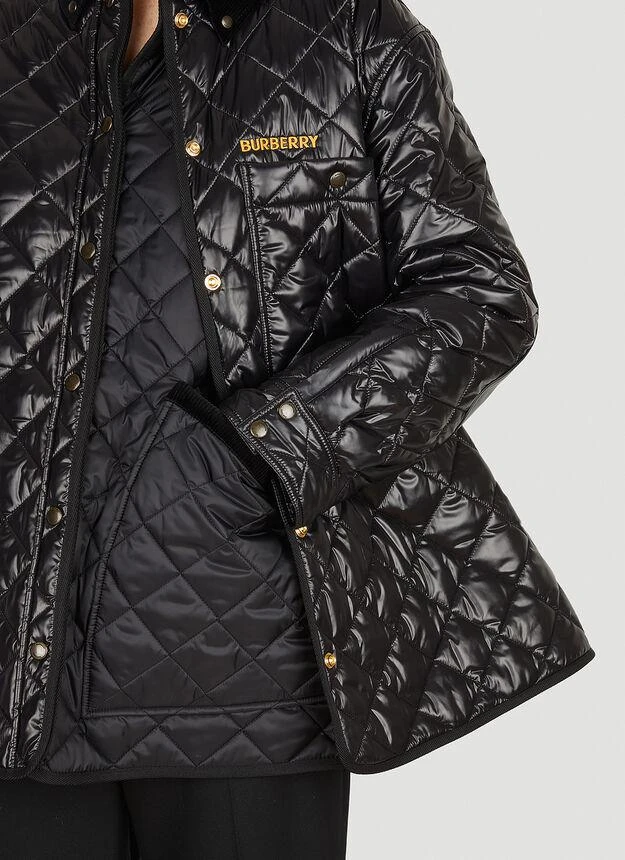 Quilted Jacket in Black 商品